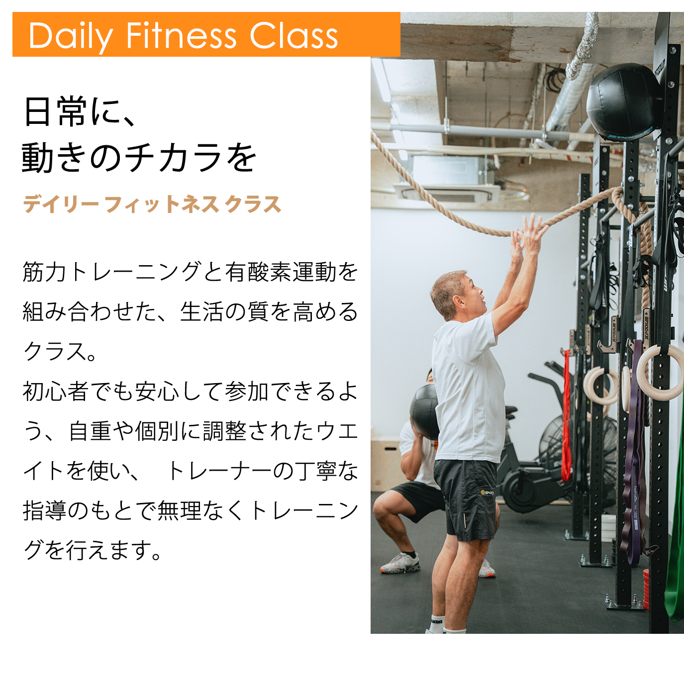デイリーフィットネスクラス